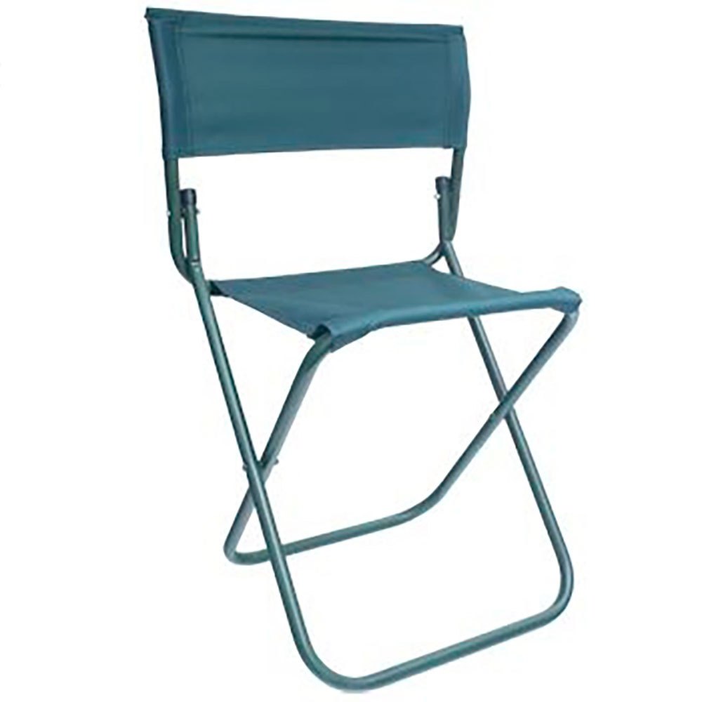 Energoteam 73504000 Складной стул со спинкой Серебристый Green 68 x 45 x 5.5 cm