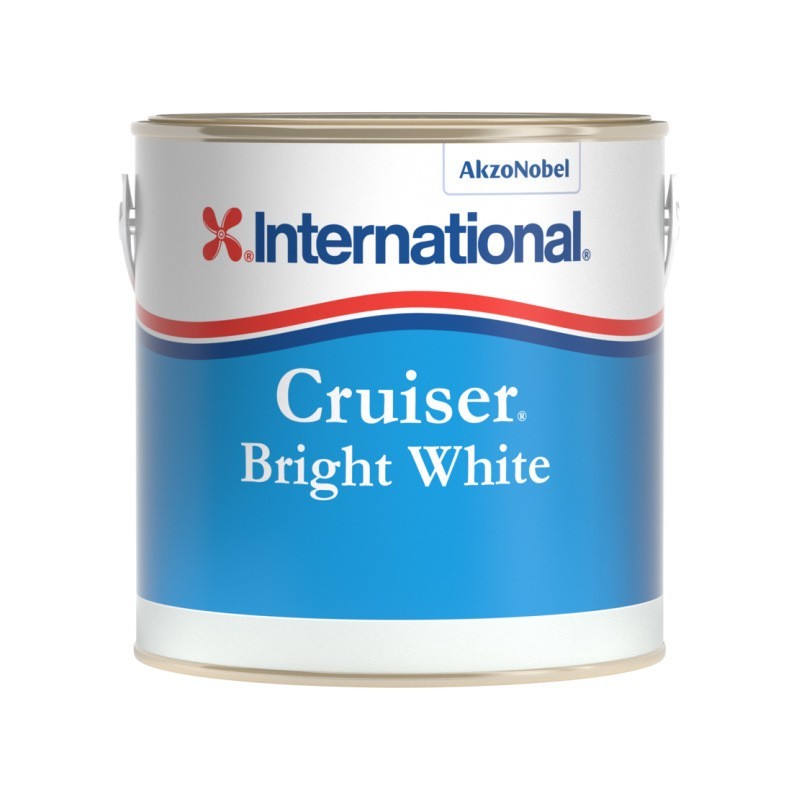 Краска необрастающая International Cruiser Bright White YBC900/2.5LT 2,5 л белая