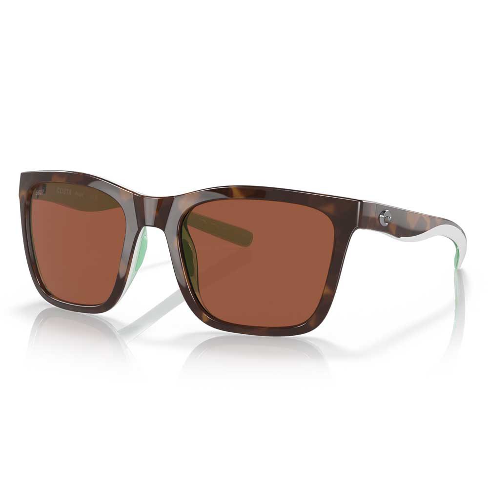 Costa 06S9037-90370156 поляризованные солнцезащитные очки Panga Shiny Tort/White/Seafoam Copper 580P/CAT2