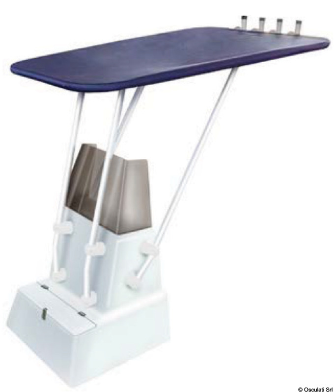 Купить Heavy duty professional T-Top white / blue fabric, Osculati 48.193.01 7ft.ru в интернет магазине Семь Футов