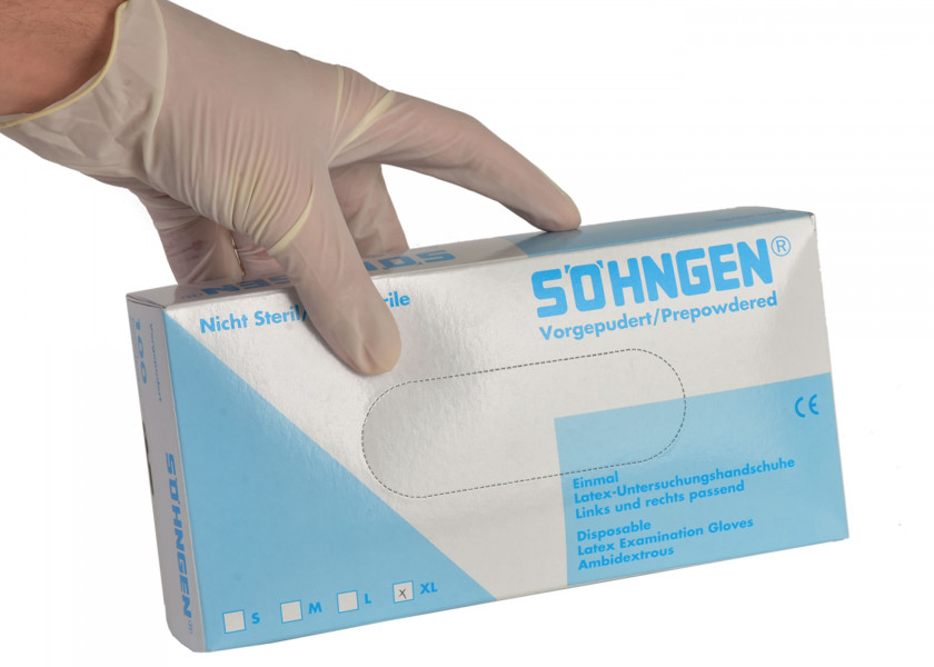 Купить Disposable Gloves / latex / 100 pcs. 42315-bvs 7ft.ru в интернет магазине Семь Футов