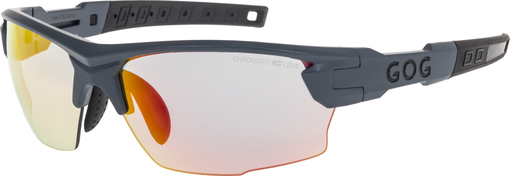Купить Спортивные очки GOG Steno C / Matt Grey-Black / Photochromic Red Lens, e544-3c 7ft.ru в интернет магазине Семь Футов