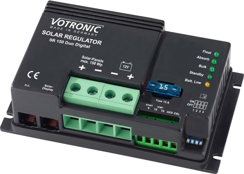 Купить VOTRONIC 11611 Контроллер заряда солнечной батареи SR 150 Duo 7ft.ru в интернет магазине Семь Футов