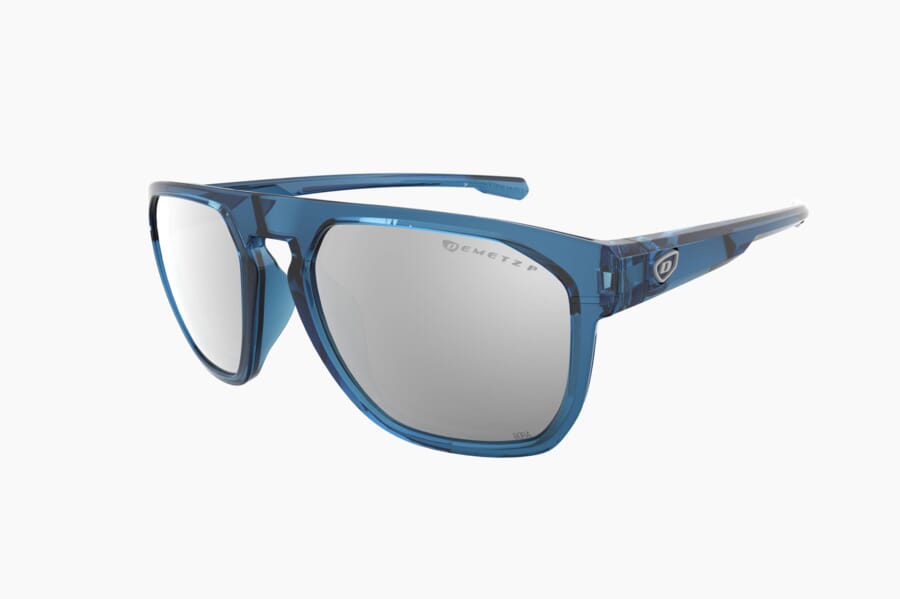 Купить Спортивные очки Demetz Grow / Crystal Navy Grey Polarized Silver Mirror Cat.3, grow23sc59 7ft.ru в интернет магазине Семь Футов