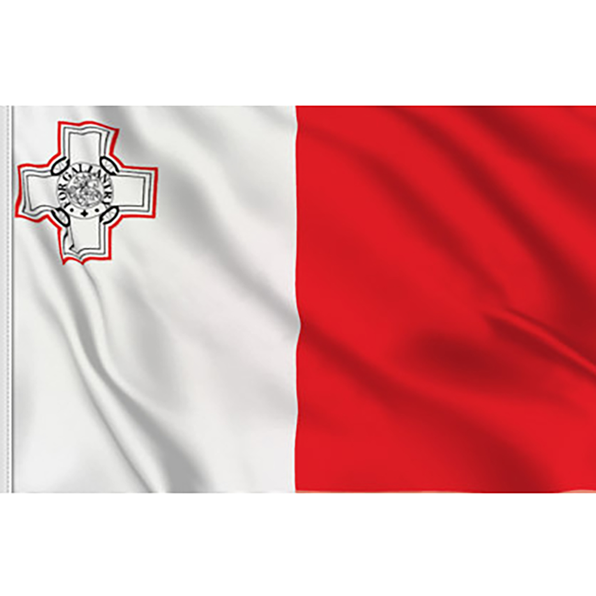Флаг Мальты гостевой Adria Bandiere BM062 30х45см