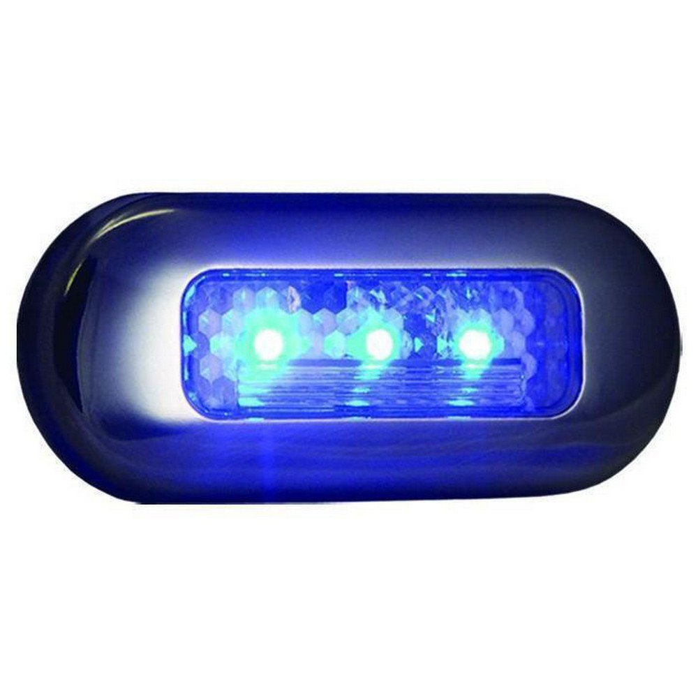 T-h marine 232-LED51823DP LED Oblong Courtesy Свет Черный  Blue