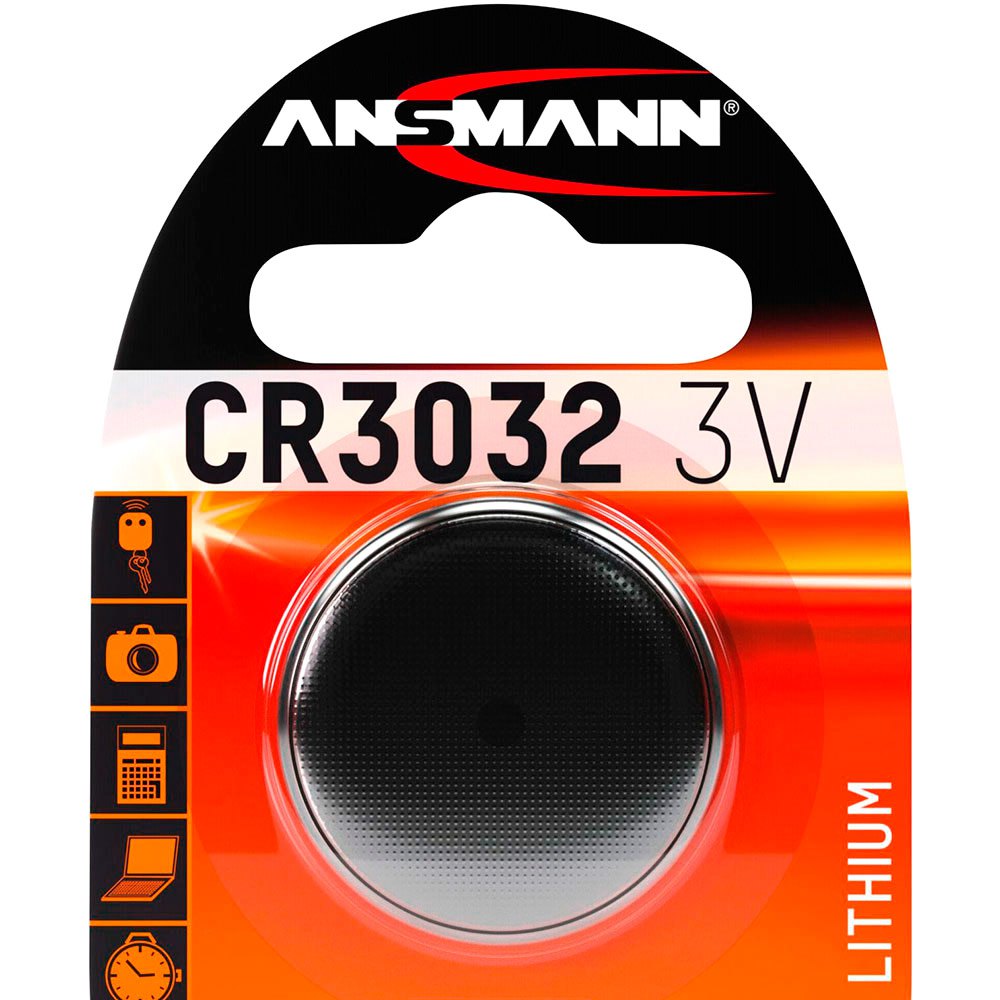 Ansmann 1516-0013 CR 3032 Аккумуляторы Серебристый Silver