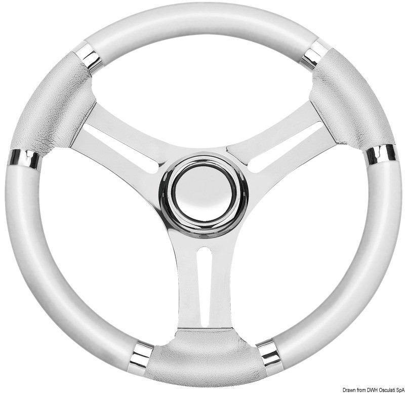 Купить Steering wheel white wheel 350 mm, 45.151.03 7ft.ru в интернет магазине Семь Футов
