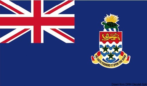 Купить Национальный флаг Каймановых островов 30 x 45 см, Osculati 35.469.02 7ft.ru в интернет магазине Семь Футов