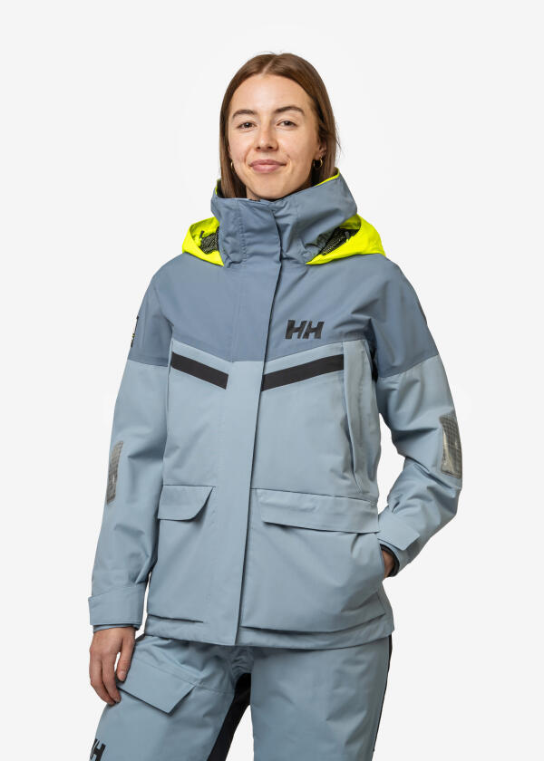 Купить HELLY HANSEN Женская парусная куртка PIER 4.0 / ветреный синий / Размер одежды: М 7ft.ru в интернет магазине Семь Футов