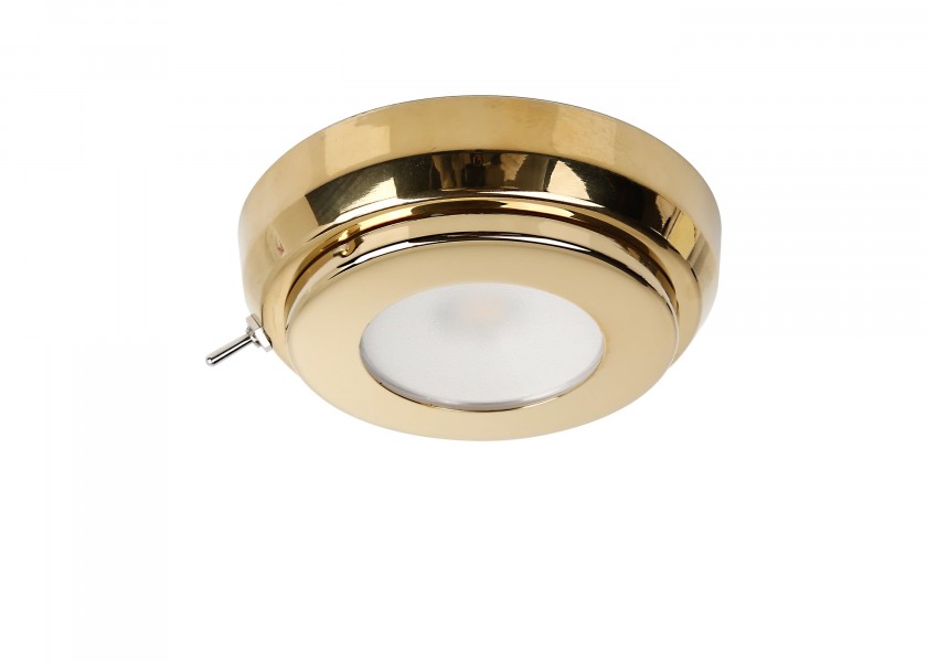 Купить QUICK TIM Stainless Steel Ceiling Spotlight / Gold Finished 67194-bvs 7ft.ru в интернет магазине Семь Футов