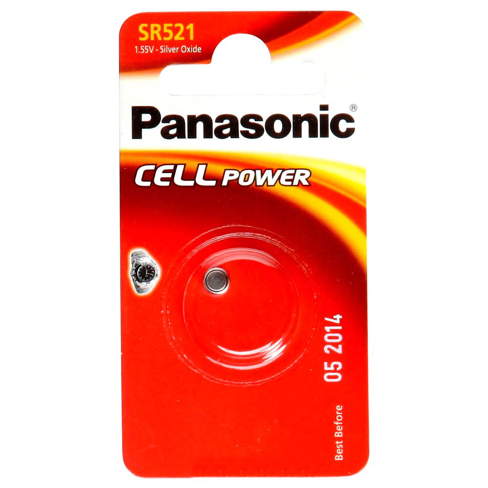 Panasonic SR-521EL/1B SR-521 EL Аккумуляторы Серебристый
