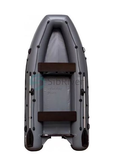Купить Надувная лодка ПВХ Селенга 390, серый, SibRiver SEL390G 7ft.ru в интернет магазине Семь Футов