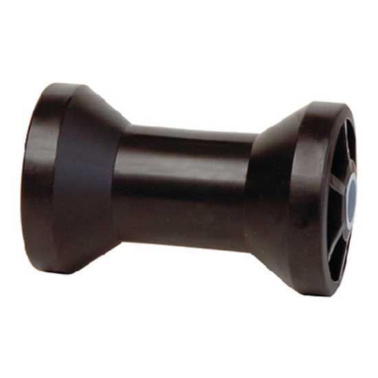 Tiedown engineering 241-86482 Rubber Keel Roller Spool Черный Black 5 Hole 5/8 