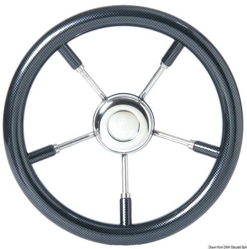Купить Steering wheel carbon coated 350 mm, 45.130.35 7ft.ru в интернет магазине Семь Футов