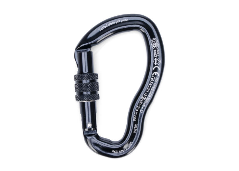 Купить KONG ERGO SCREW SLEEVE Aluminium Carabiner / asymmetrical 33975-bvs 7ft.ru в интернет магазине Семь Футов