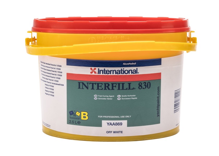 Купить INTERNATIONAL YAA869/2.5LT INTERFILL 830 Двухкомпонентный эпоксидный наполнитель/быстроотверждаемый агент 7ft.ru в интернет магазине Семь Футов