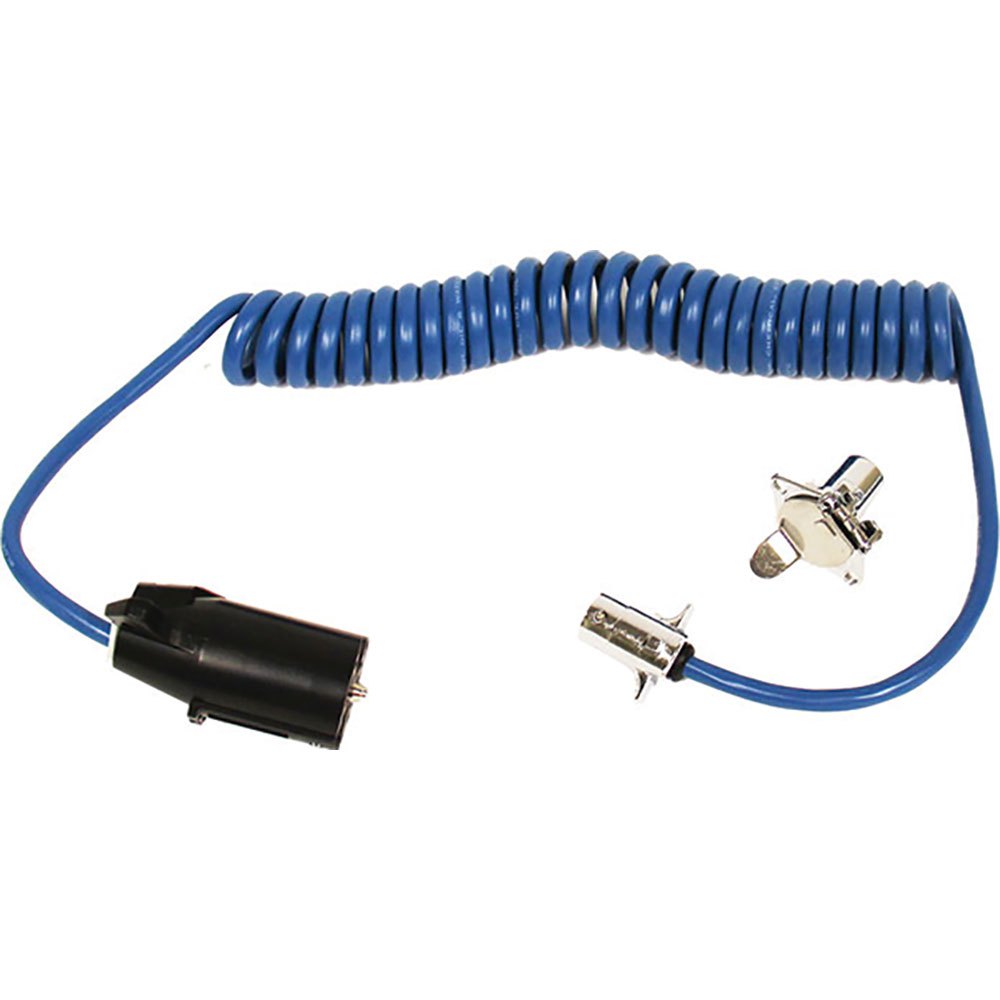 Blue ox 123-BX88254 7-4 Комплект спиральных электрических кабелей Серебристый Blue