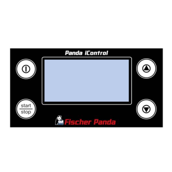 Fischer panda NRR-4065 Icontrol 2 Экран Черный Black