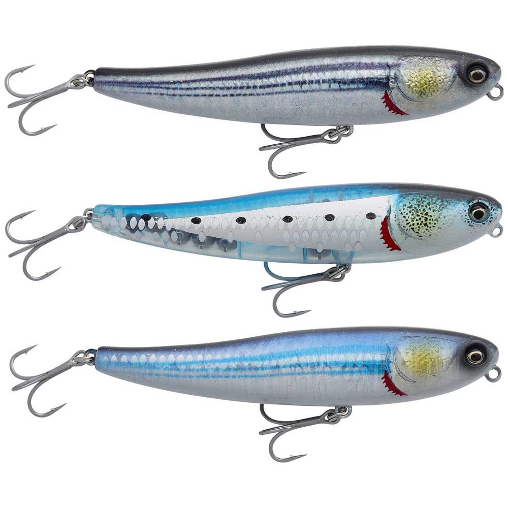 Savage gear SVS78052 Bullet Mullet Приманка Topwater 100 mm 17.3g White Candy
