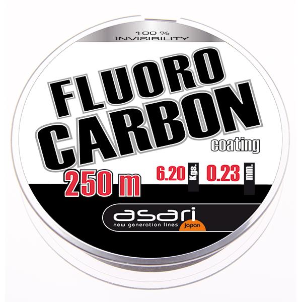 Asari LACO25045 Fluorocarbon Coating 250 M Оранжевый  Orange 0.450 mm 
