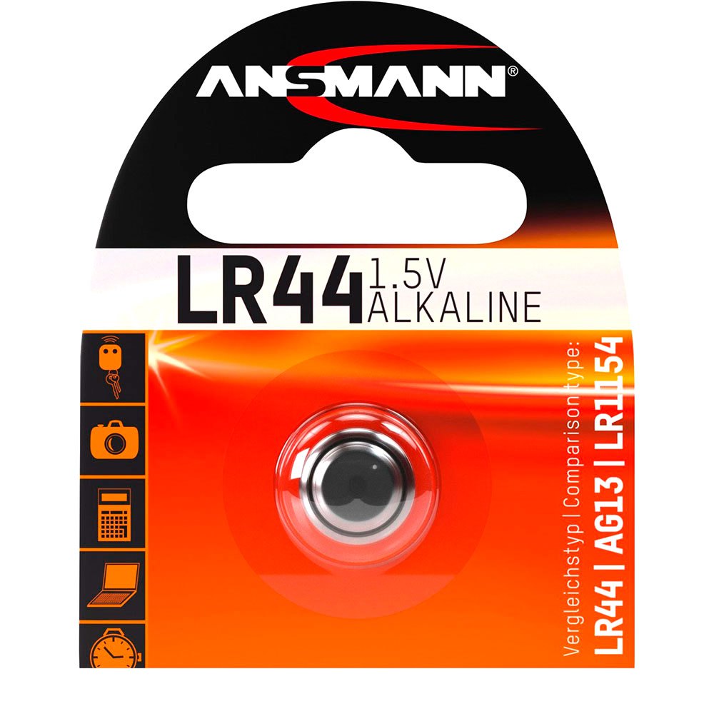 Ansmann ANS5015303 LR 44 Аккумуляторы Серебристый Silver