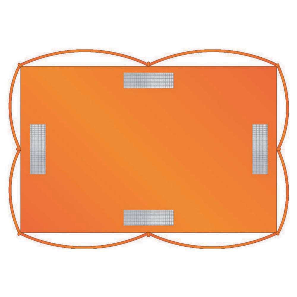 Besto 20435002 8 Плавающий коврик для людей Оранжевый