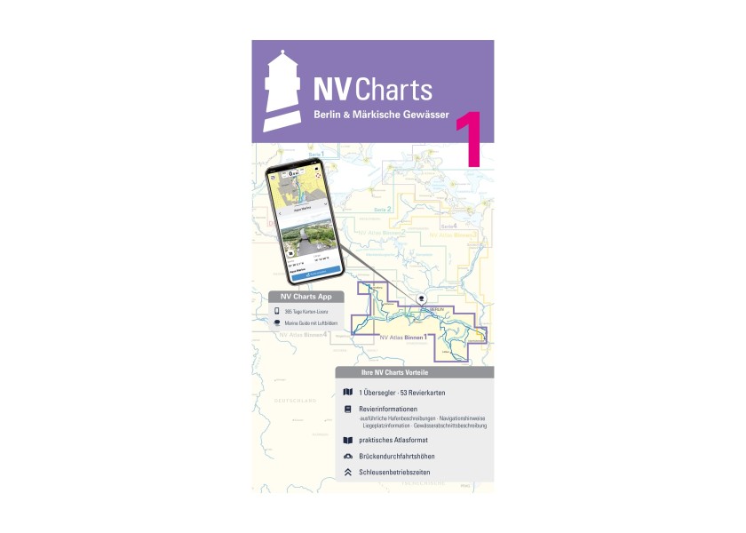 Купить NV VERLAG NV Nautical Charts Inland Waterways 25371-bvs 7ft.ru в интернет магазине Семь Футов