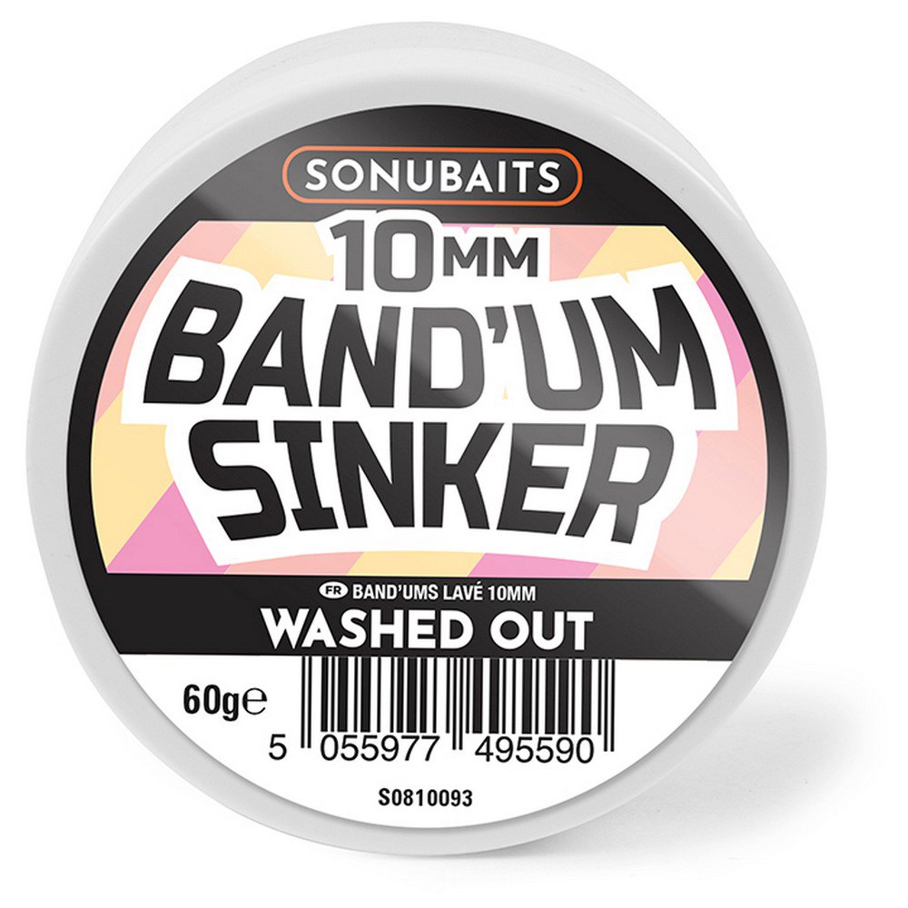 Sonubaits S1810091 Band´Um Sinkers Бойлы 10 mm Многоцветный Washed Out 6 mm