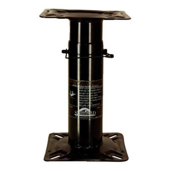 Springfield marine 169-1561107 Economy Adjustable Pedestal Черный Black 304-457 mm 