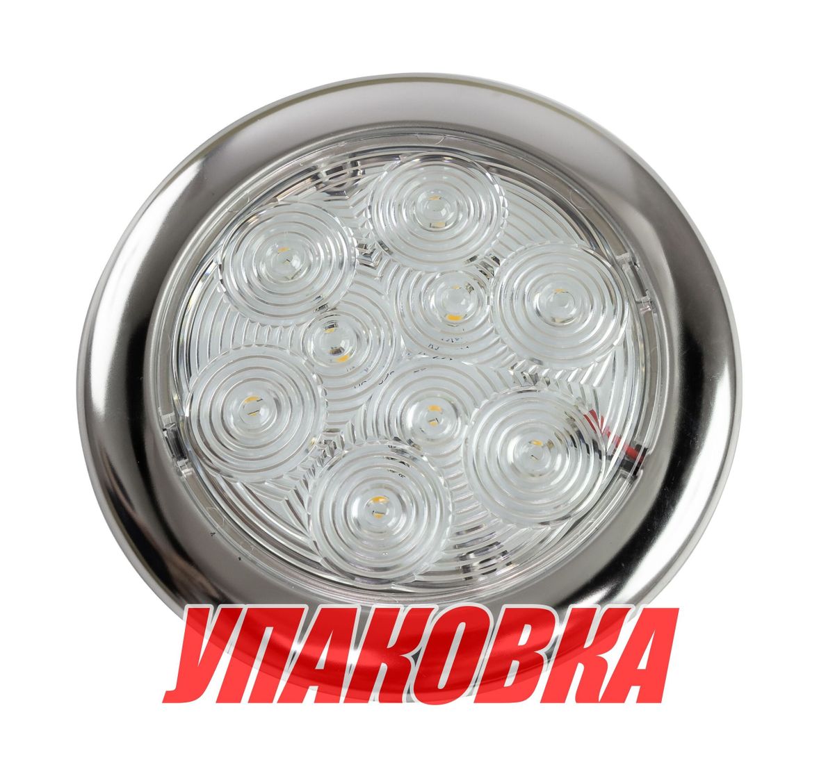 Купить Светильник каютный светодиодный, нержавеющий корпус (упаковка из 10 шт.) AAA 00702-WH_pkg_10 7ft.ru в интернет магазине Семь Футов