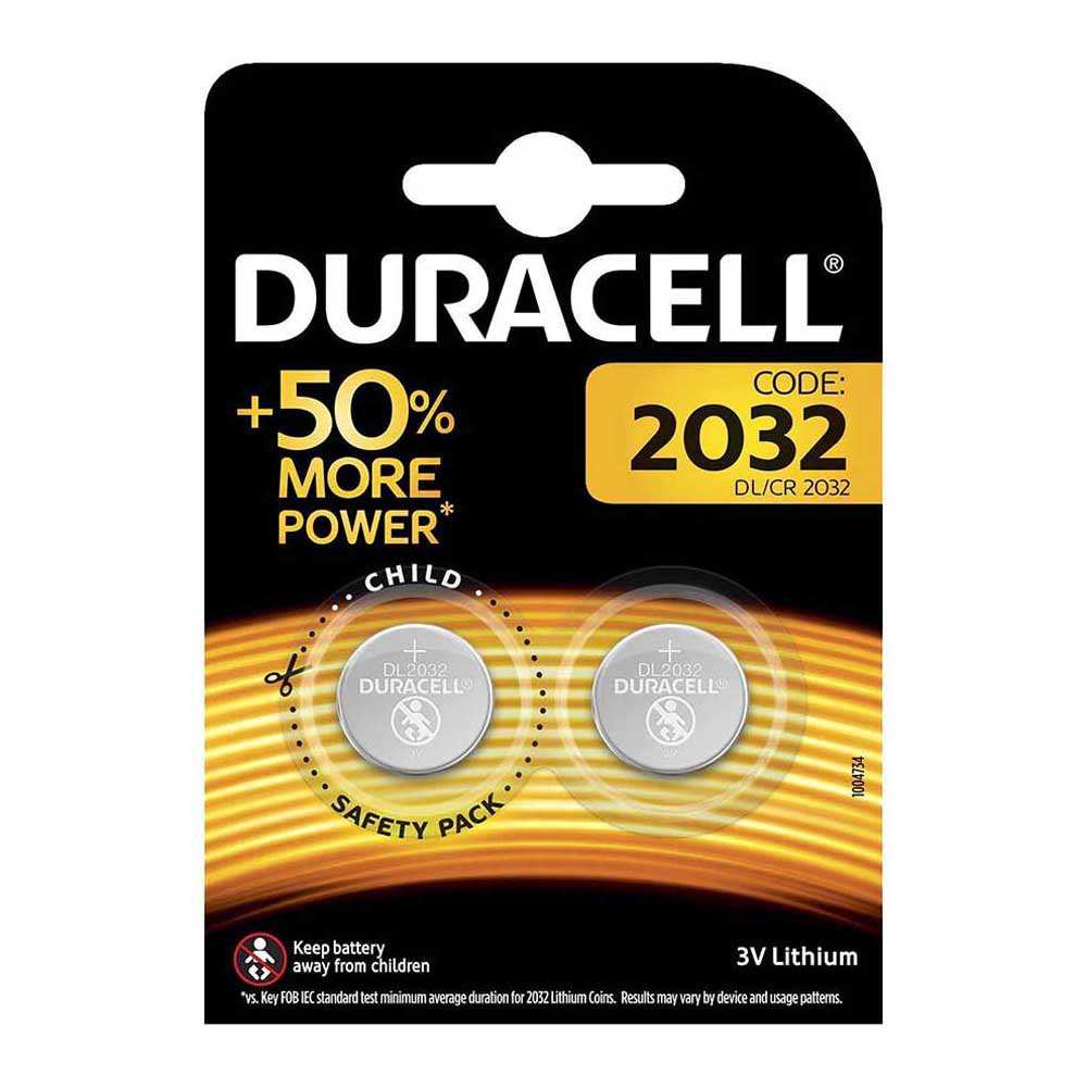 Duracell PNI-50004349 50004349 CR2032 Щелочные батареи 2 Единицы Серебристый Silver