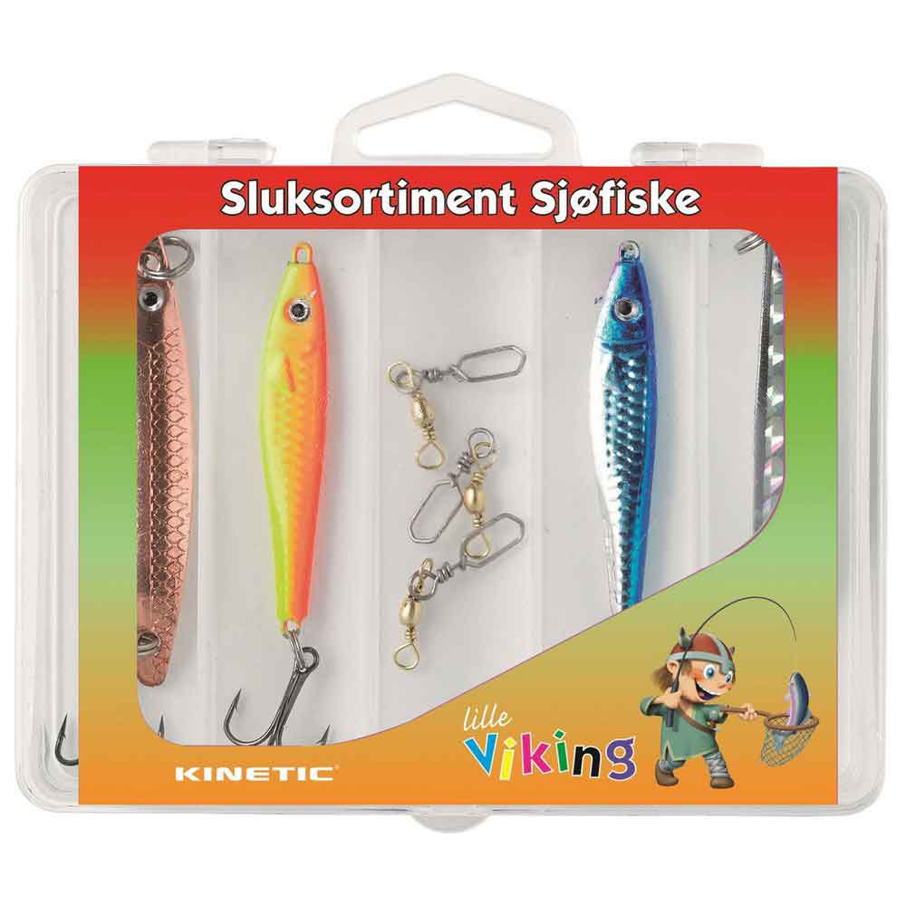 Kinetic KS10102 Little Viking Go Fishing Sjøfiske Коробка Для Приманок Многоцветный Clear