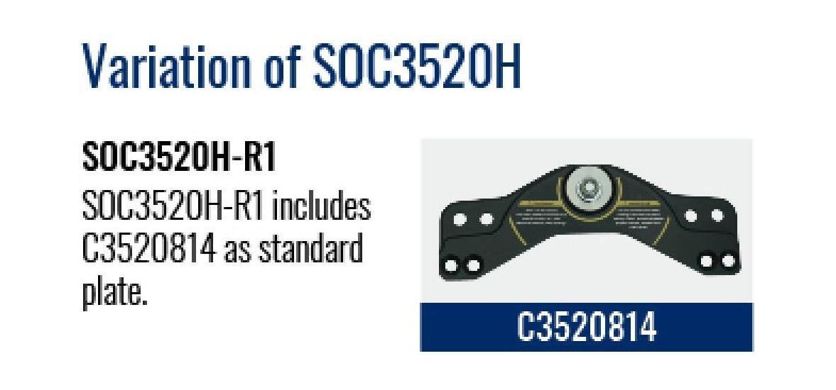 Купить Рулевая пластина для цилиндра SOC3520H-R1, Sea First C3520814 7ft.ru в интернет магазине Семь Футов