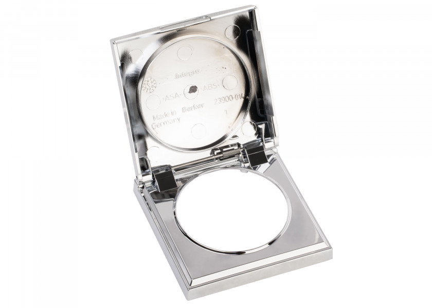 Купить BERKER 918282518 INTEGRO FLOW Рамка с откидной крышкой/хром, блестящий 48530-bvs 7ft.ru в интернет магазине Семь Футов