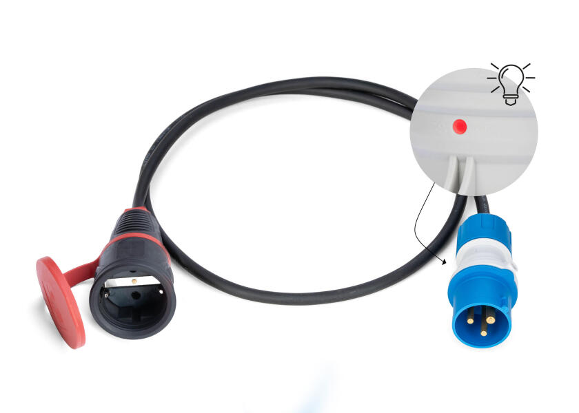 Купить Adapter Cable CEE Plug to SCHUKO Coupling with Power Indicator / 1.5 metres 76554-bvs 7ft.ru в интернет магазине Семь Футов
