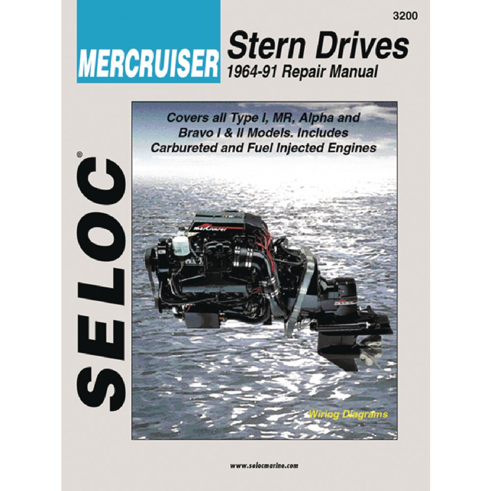 Seloc marine 230-3208 Mercruiser Gas Engines Sterndrives Серый Sterndrives and Inboards All 2001 - 2008 