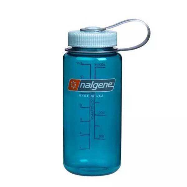 Nalgene NL20202416 Широкий рот Sustain 500 ml бутылка Blue Sea