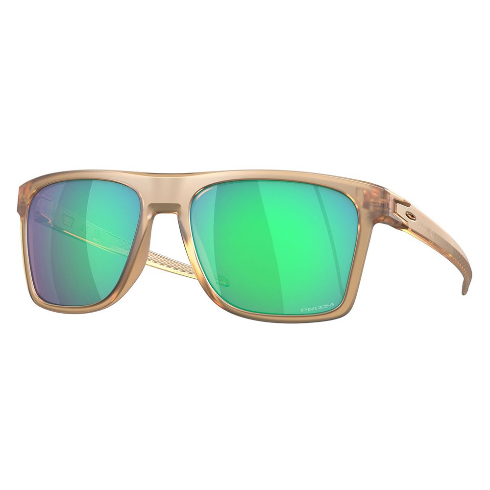 Oakley OO9100-0357 Leffingwell Prizm Солнцезащитные Очки Matte Sepia Prizm Jade/CAT3