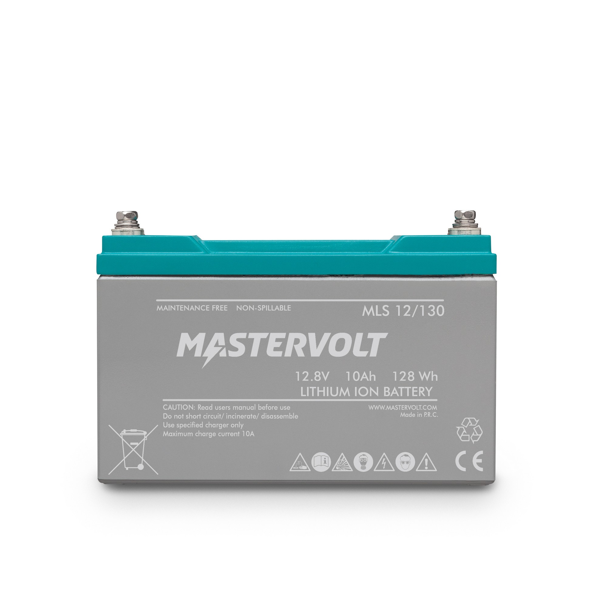 Литий-ионный аккумулятор Mastervolt MLS 12/130 65010010 12 В 10 Ач 128 Втч 151 x 65 x 102 мм IP65