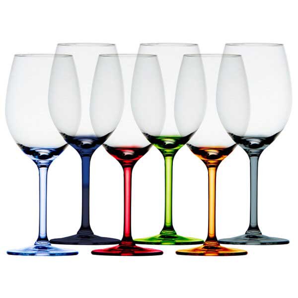 Набор бокалов для вина Marine Business Party 16904Z 350мл 6шт из разноцветного экозена