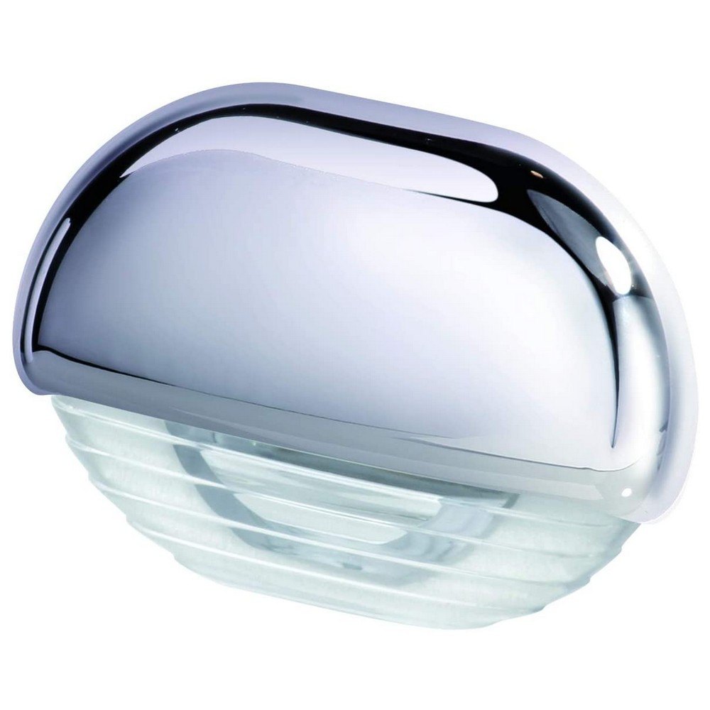 Hella marine 265-958126001 LED Easy Fit Шаговая лампа Серебристый White / Chrome