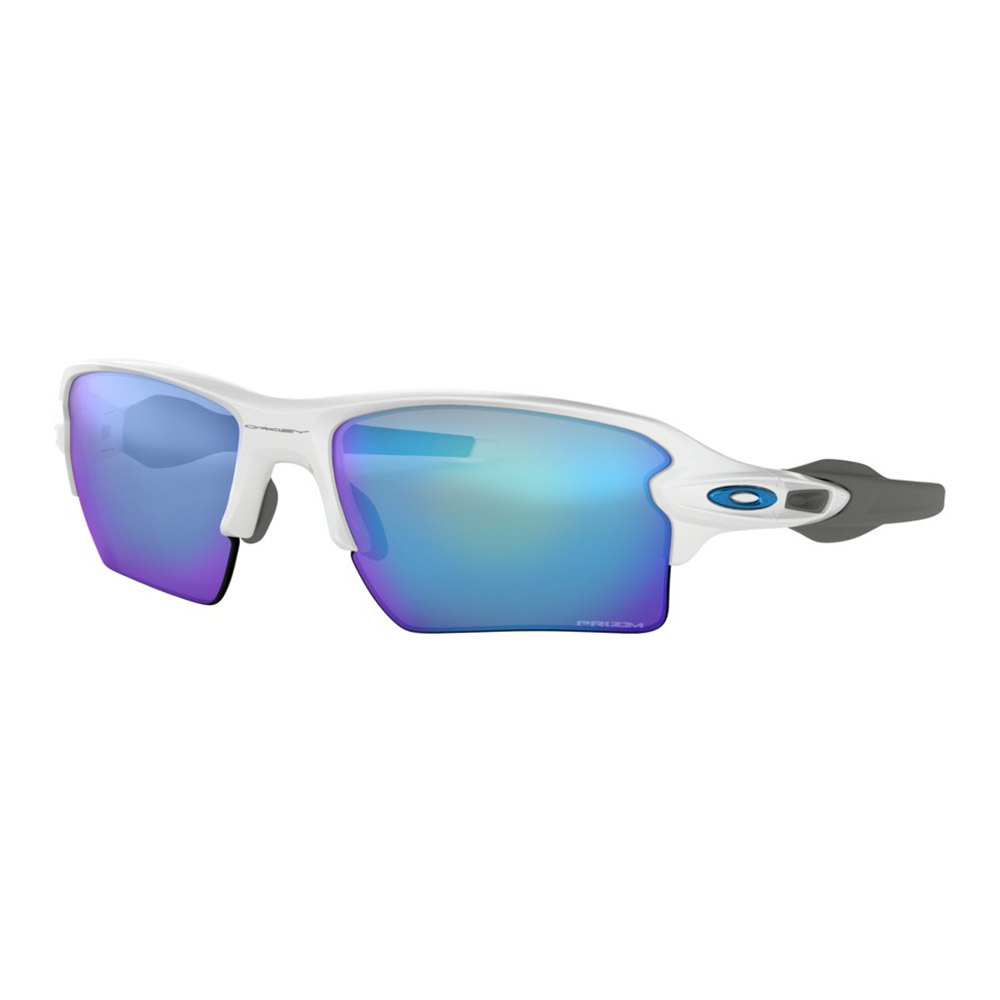 Oakley OO9188-9459 Солнцезащитные очки Flak 2.0 XL Prizm Polished White Prizm Sapphire/CAT3