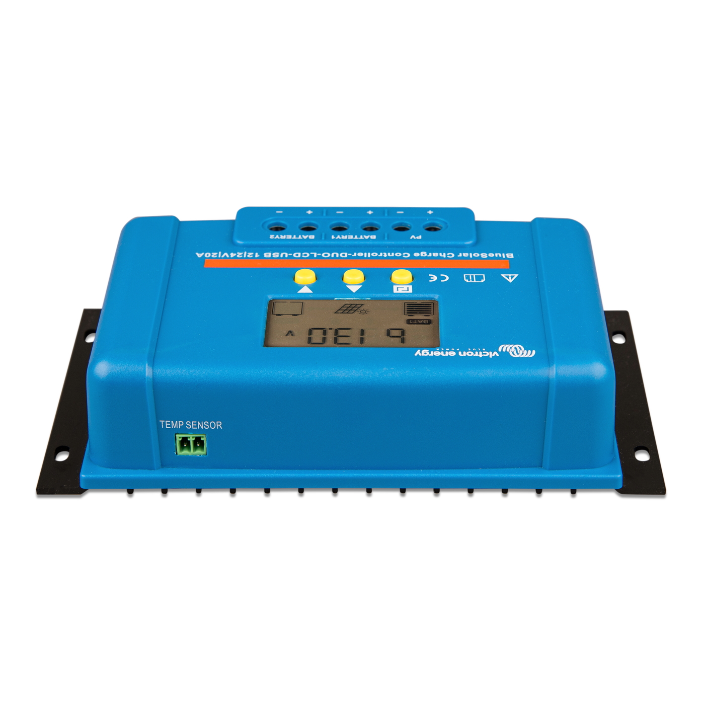 Контроллер заряда Victron Energy Blue Duo 20 solar для солнечных панелей 12/24 В 20 А 184 х 101,5 х 47,1 мм, Osculati 12.033.04