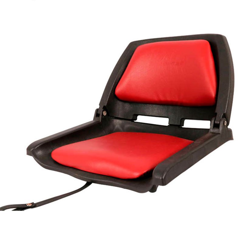 Pike n bass 239550 Folding Seat Without Cushion Красный  Red / Black