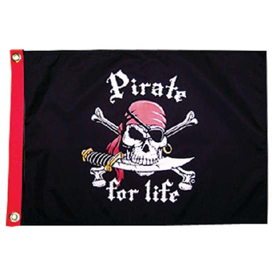 Taylor 32-1800 Pirate For Life Черный  Black 127 x 356 mm 