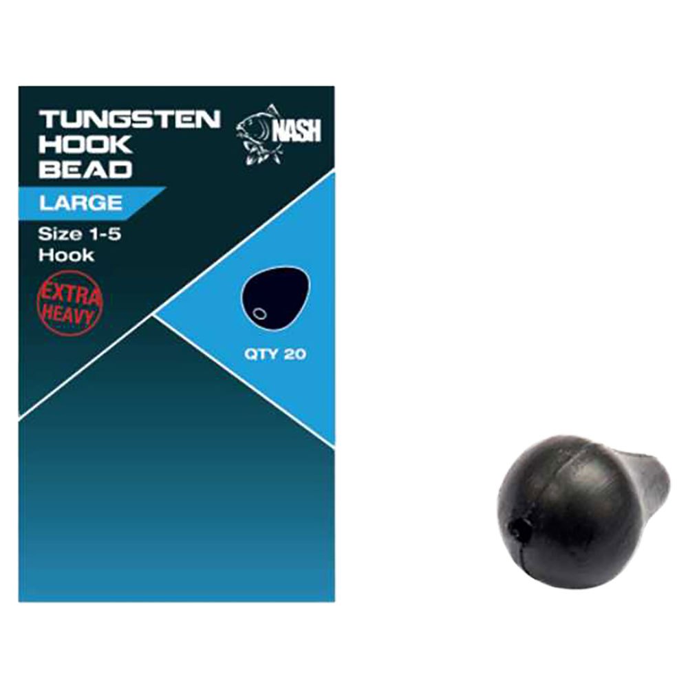 Nash T8707 Tungsten Hook Бусины Черный  Black S 