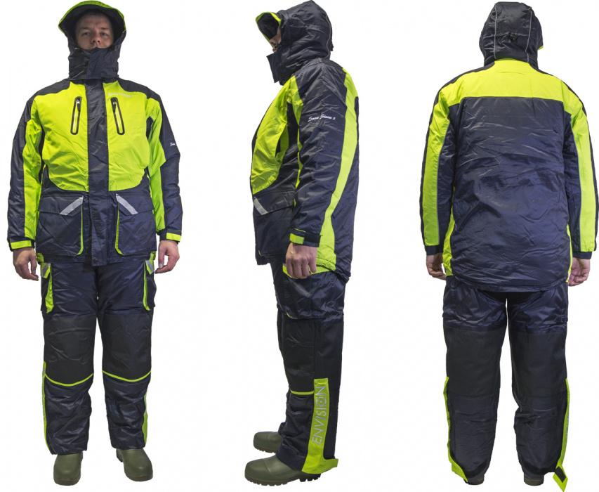 Зимний костюм для рыбалки ENVISION Snow Storm 5 (Размер одежды Envision XXL) ESS5 Envision Suits