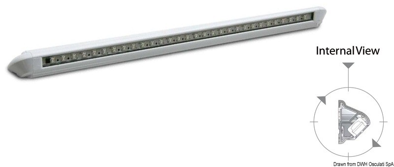 Купить Накладной 24 LED светильник Labcraft Astro LL2CW500/2 24В 6Вт 640Лм, Osculati 13.198.02 7ft.ru в интернет магазине Семь Футов