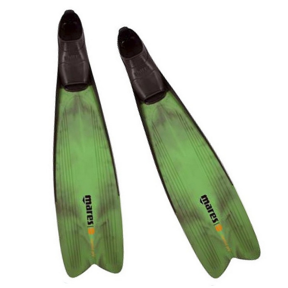 Ласты для подводной охоты средней жесткости Mares SF Instinct Pro 420400 размер 42-43 зеленый камуфляж из технополимера